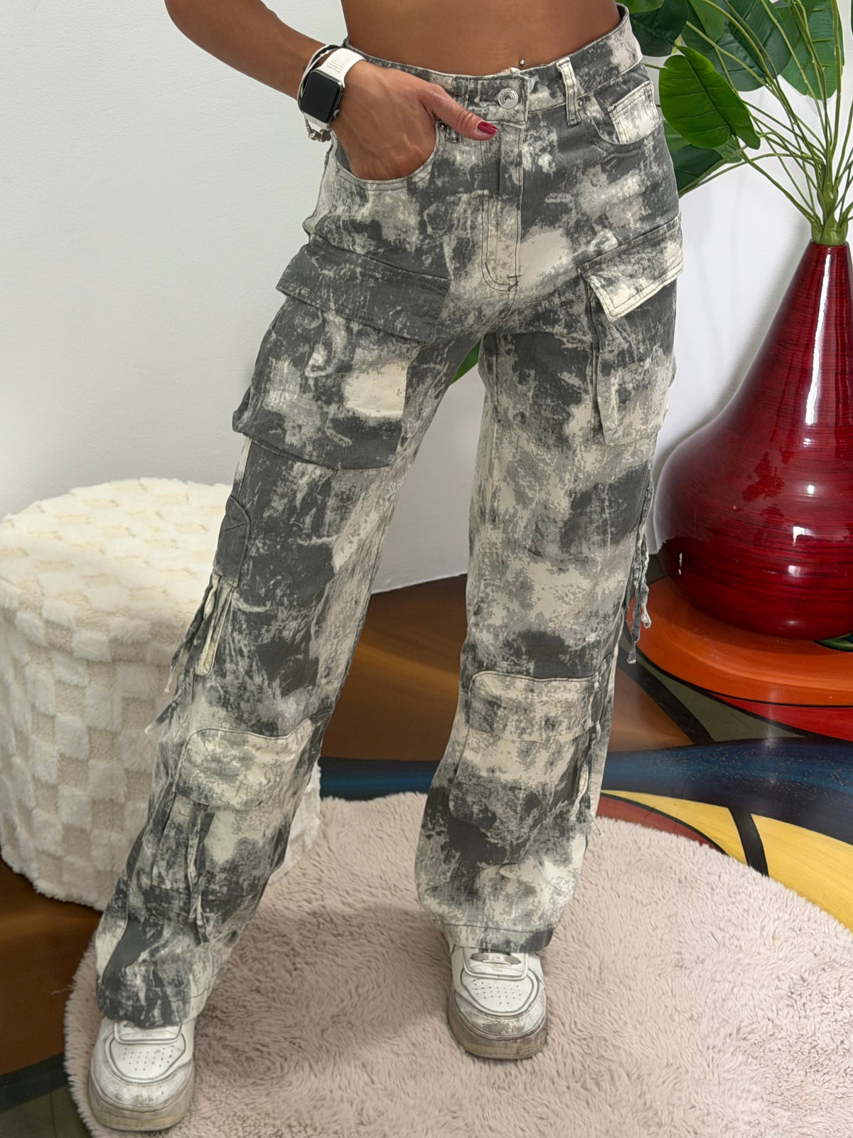 Jeans cargo rebel