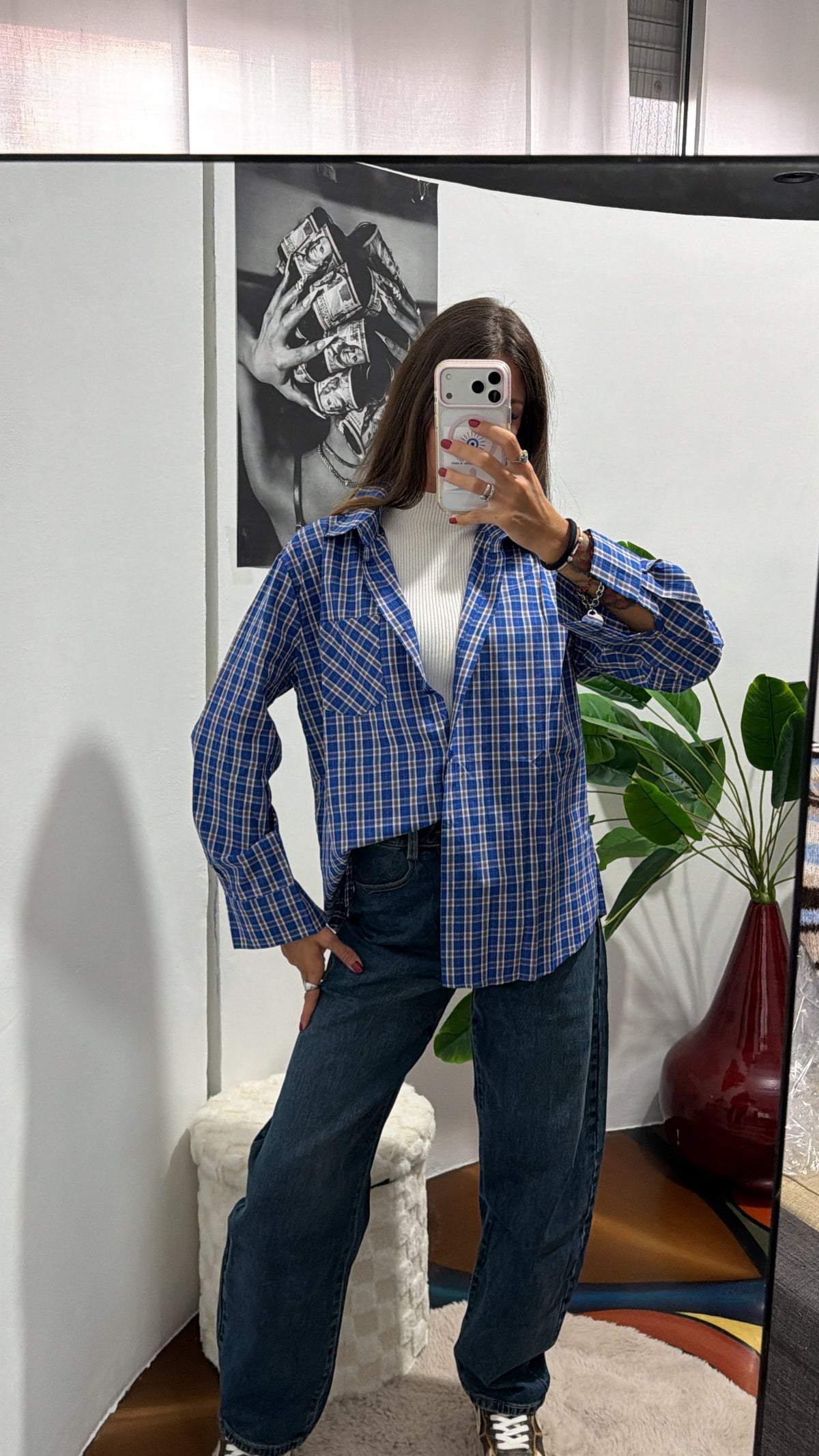 Camicia Factory - blu