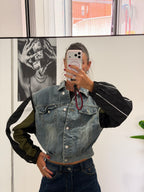 Giacca denim street