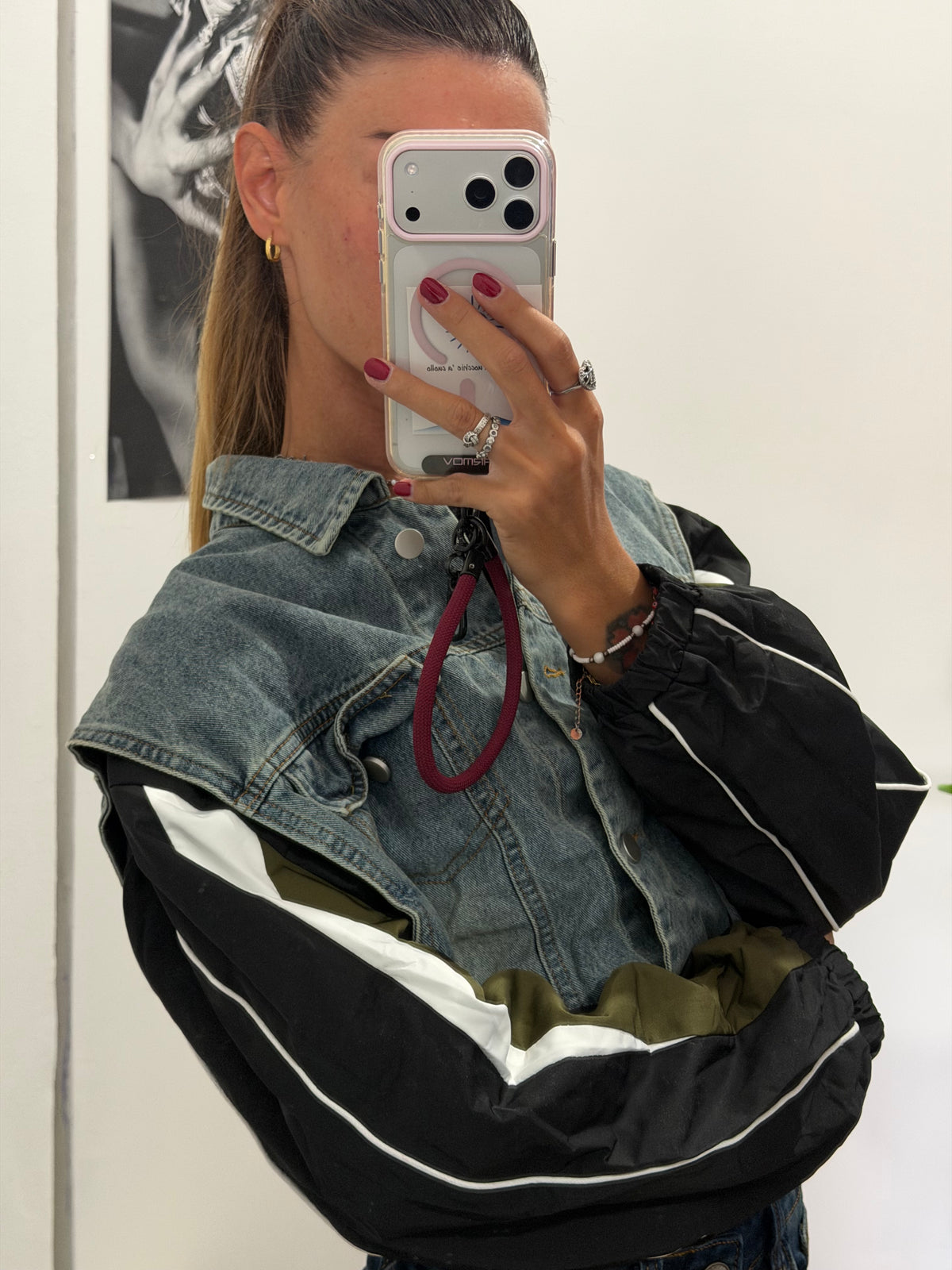 Giacca denim street