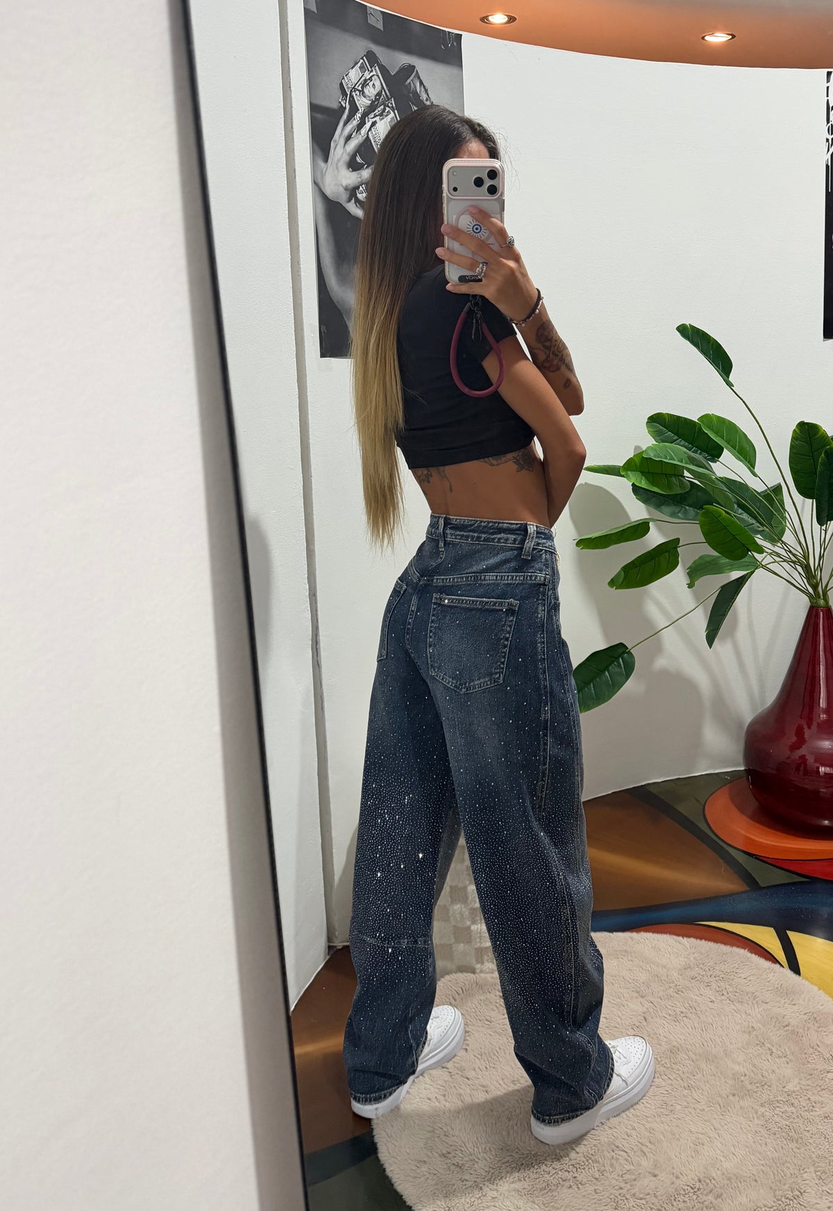 Jeans baloon luce