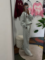 Coordinato tuta grey