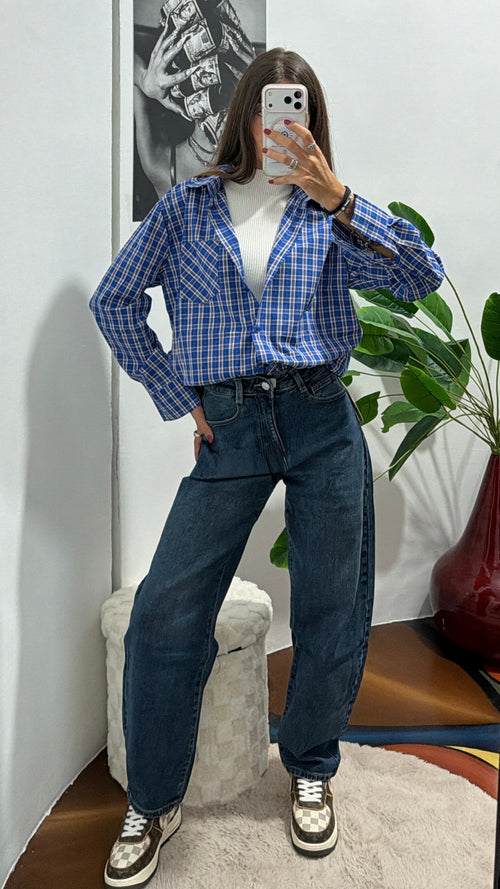 Camicia Factory - blu