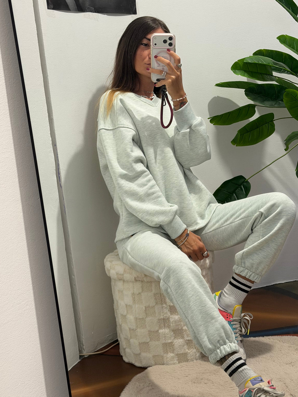 Coordinato tuta candy