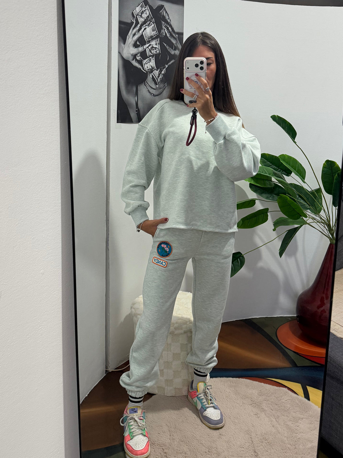 Coordinato tuta candy