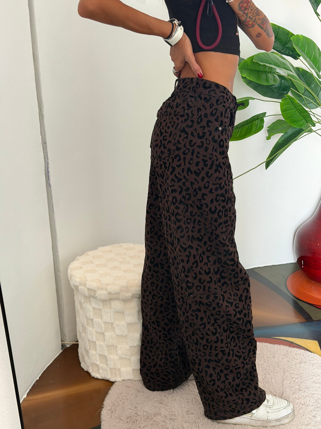 Jeans Leopard