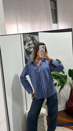 Camicia Factory - blu