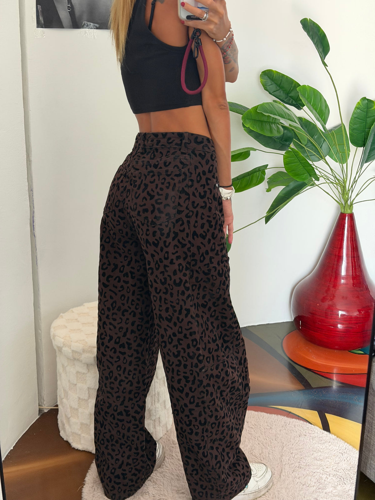 Jeans Leopard