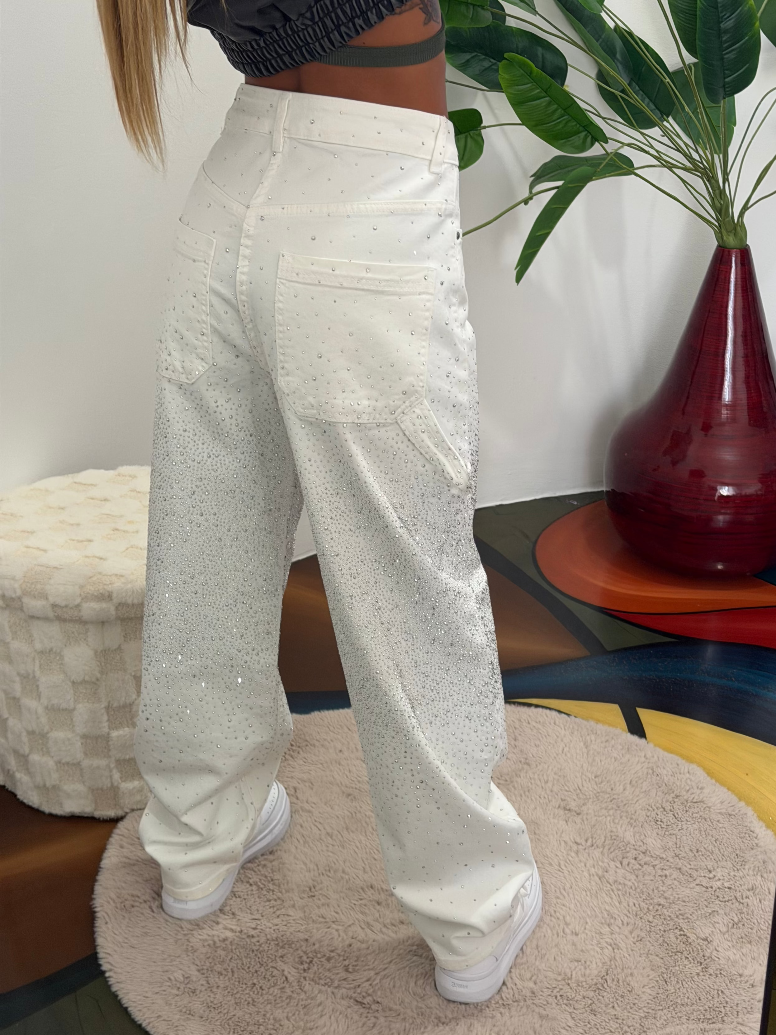 Jeans cargo spazio