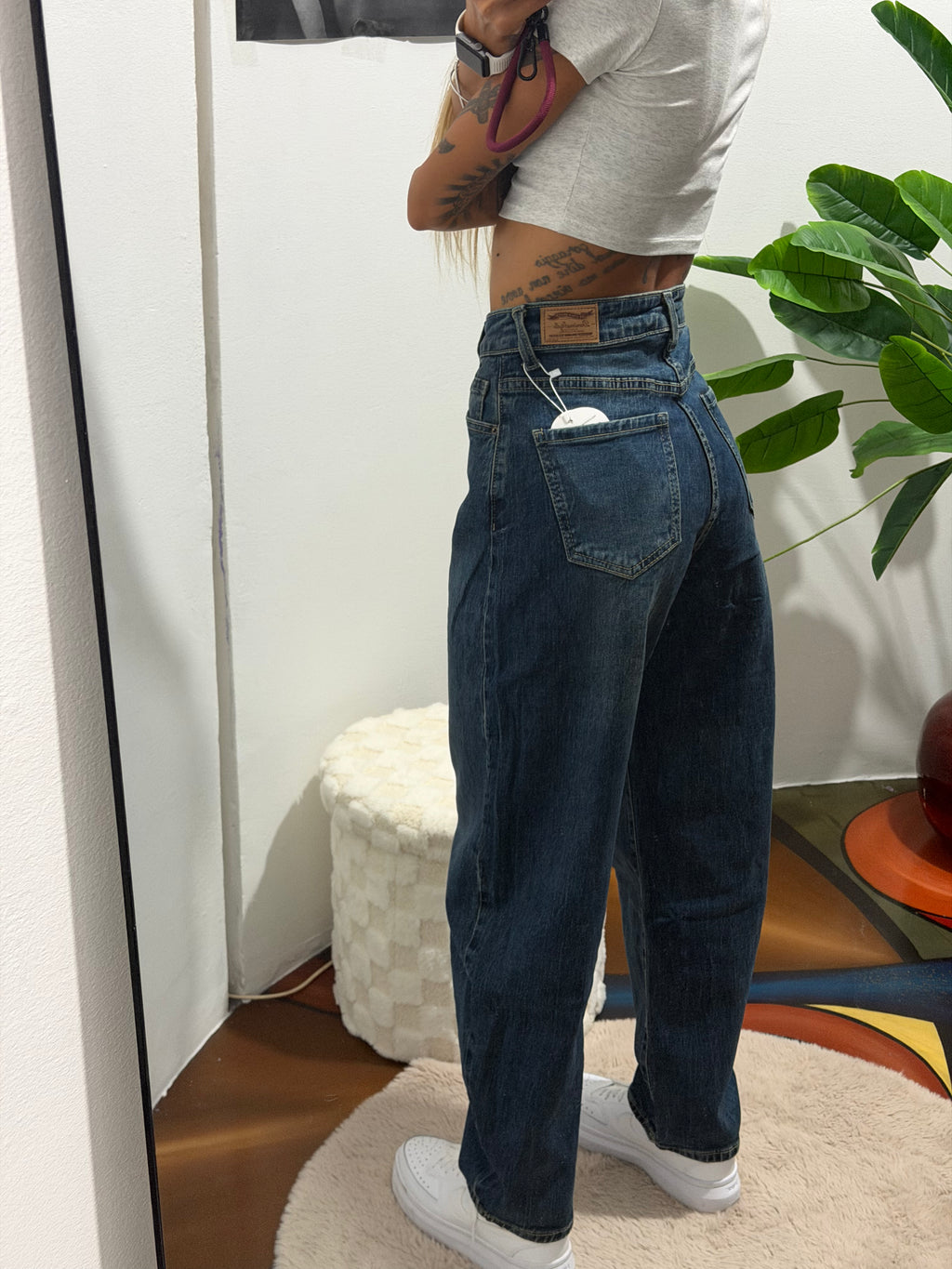 Jeans baloon like