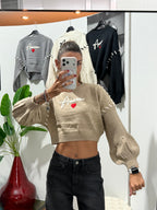 Pull Amour - beige